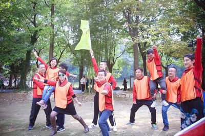 吹响集结号！杭商大学二期精董班开课 拓展训练中淬炼领导力